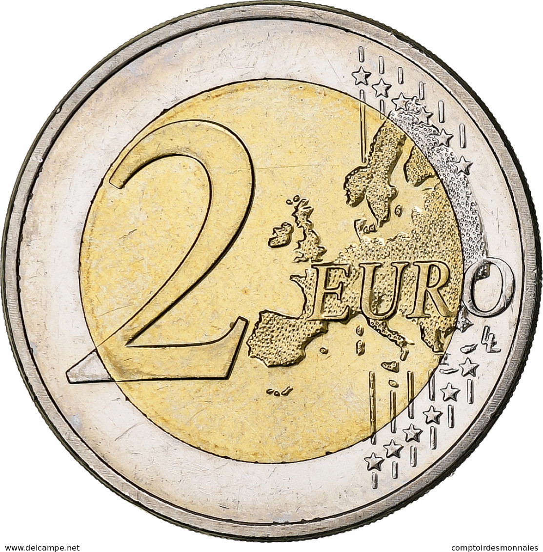 Pays-Bas, 2 Euro, L'Eloge De La Folie Par Erasme, 2011, Bruxelles, SUP - Pays-Bas