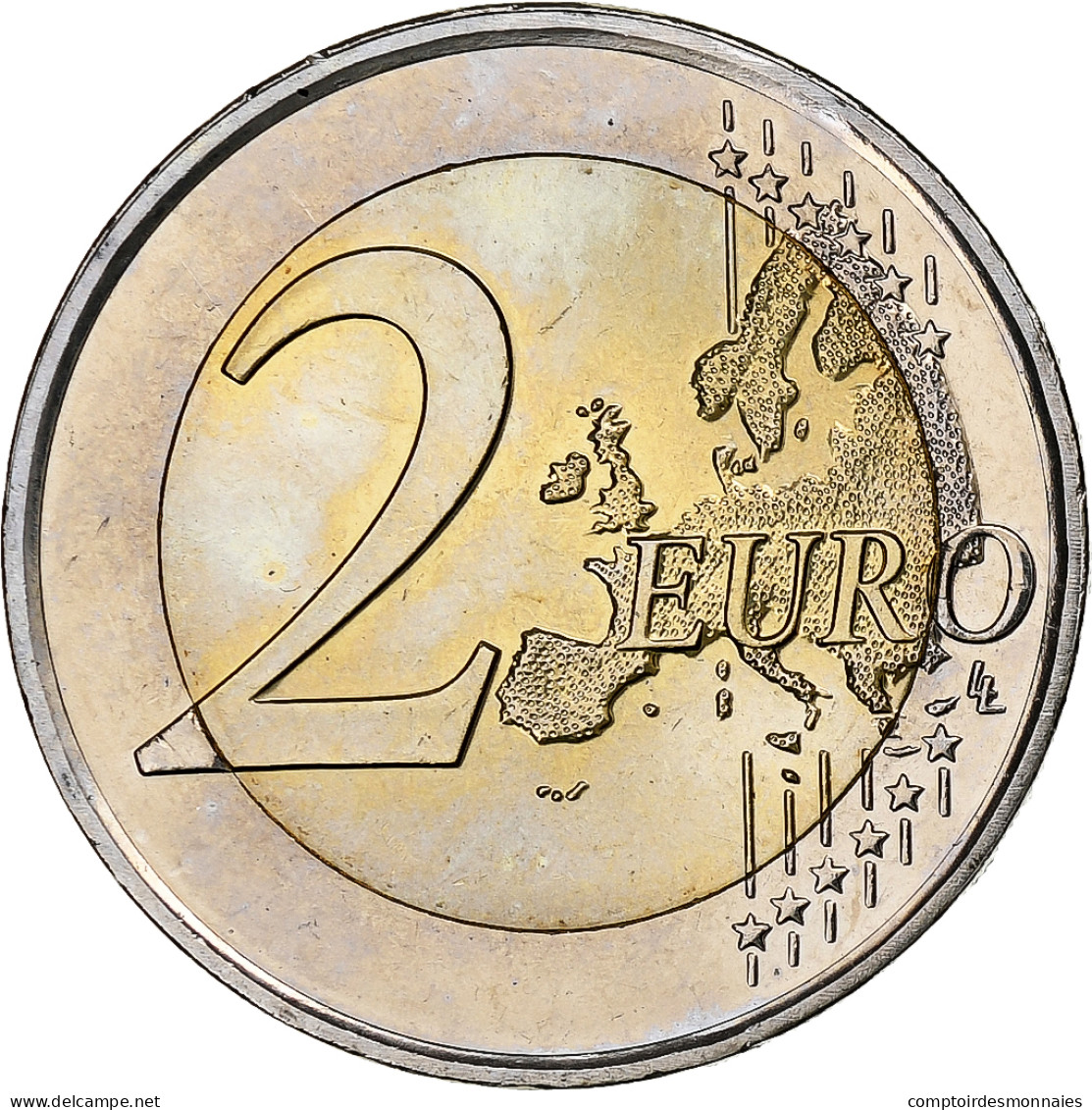 Pays-Bas, 2 Euro, Bicentenaire Du Royaume Des Pays-Bas, 2013, Utrecht, SUP+ - Pays-Bas