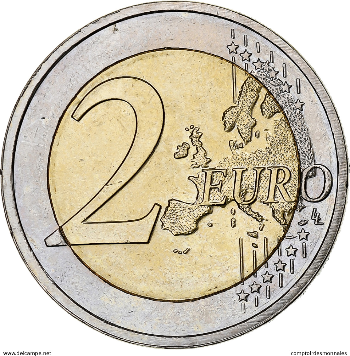 Pays-Bas, 2 Euro, 10 Ans De L'Euro, 2012, Utrecht, SUP, Bimétallique - Netherlands