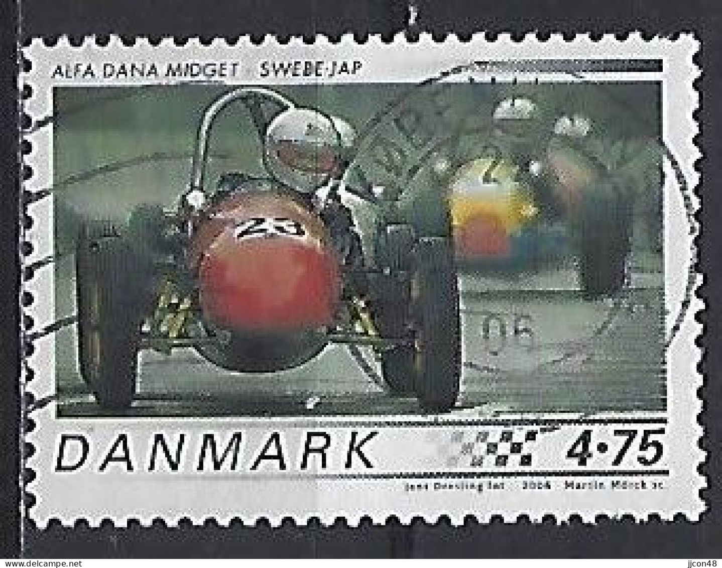 Denmark  2006  Classic Race Cars  (o) Mi.1433 - Gebraucht