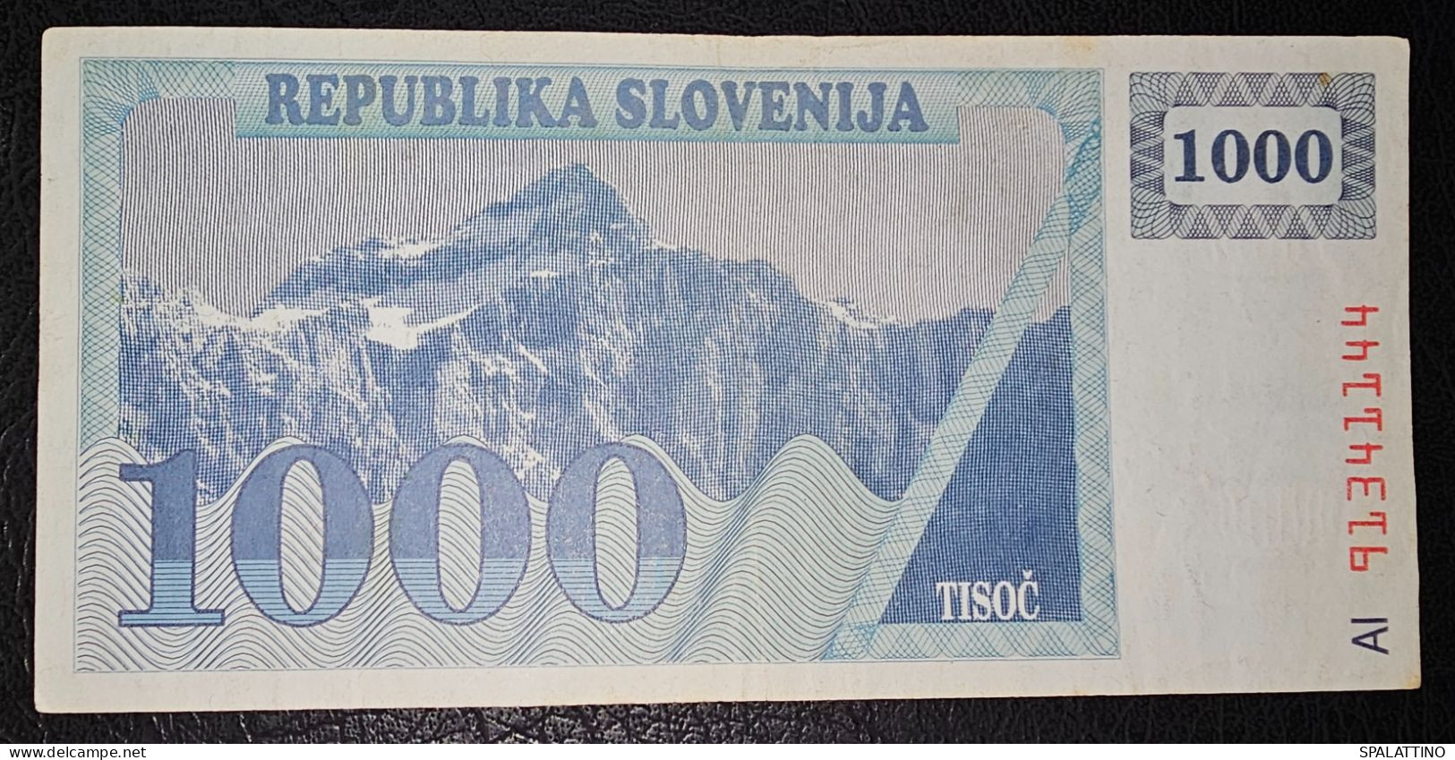 SLOVENIA- 1000 TOLARJEV 1990. - Slovénie