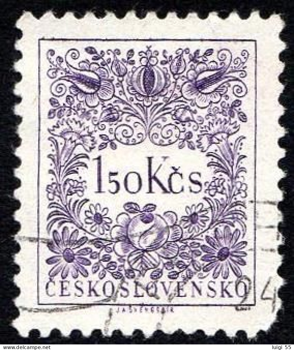 CECOSLOVACCHIA - 1963 - Segnatasse - Usato - Postage Due