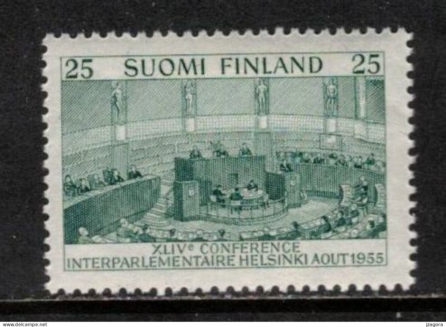 FINLAND FINNLAND FINLANDE  1955  MH(*) MI 441  SC 329  YV YT 424 INTERPARLAMENTARIAN UNION - European Community