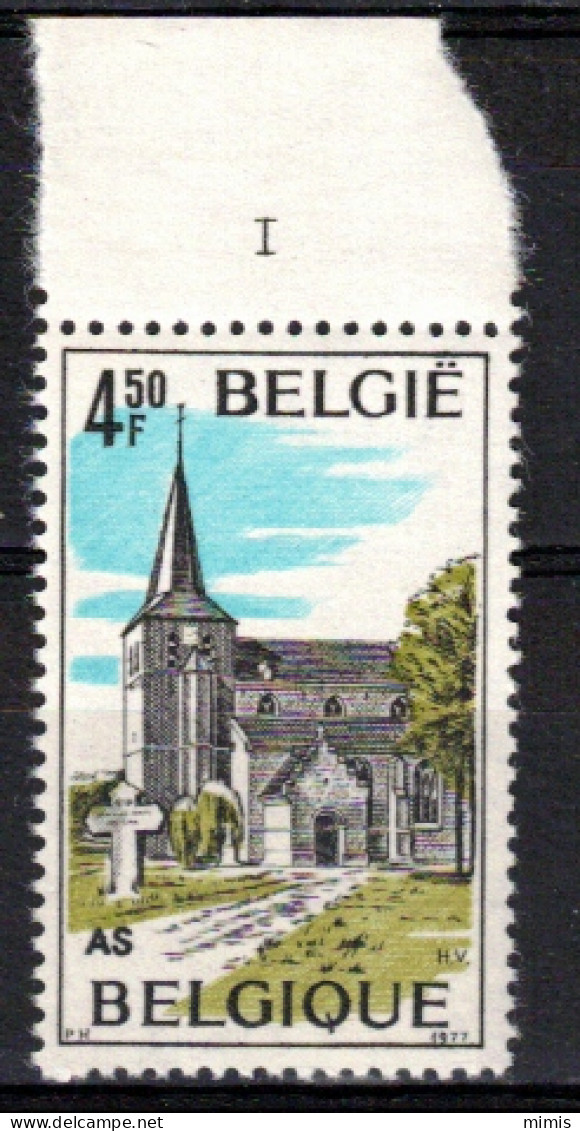 BELGIQUE       N° De Planche 1    N° 1871 ** Neuf Sans Charnière - 1971-1980