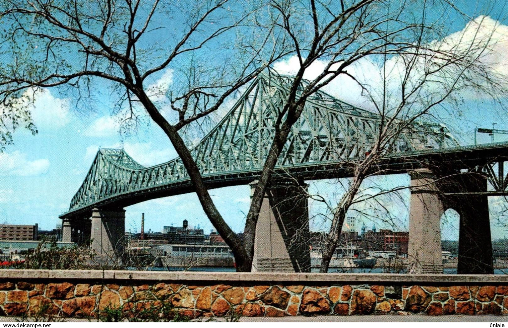 20768 Le Pont JACQUES CARTIER Reliant MONTREAL à La Rive Sud  MONTREAL CANADA   ( 2 Scans) - Montreal