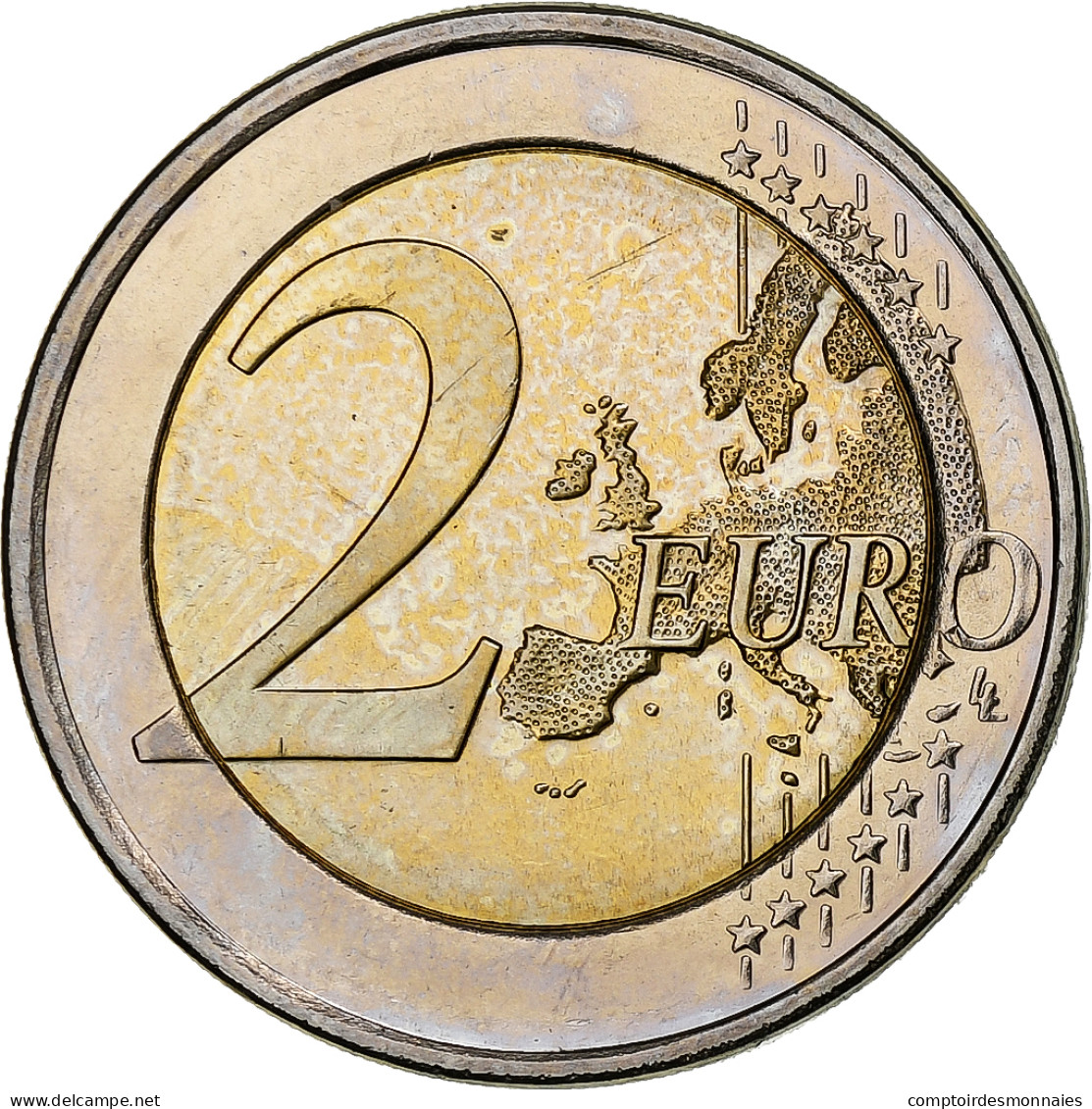 Slovénie, 2 Euro, 10 Ans De L'Euro, 2009, SUP+, Bimétallique, KM:82 - Slovenia