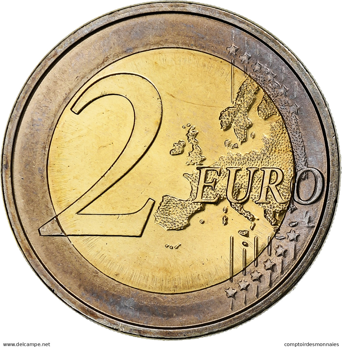 Slovénie, 2 Euro, 10 Ans De L'Euro, 2012, SPL, Bimétallique - Slovénie