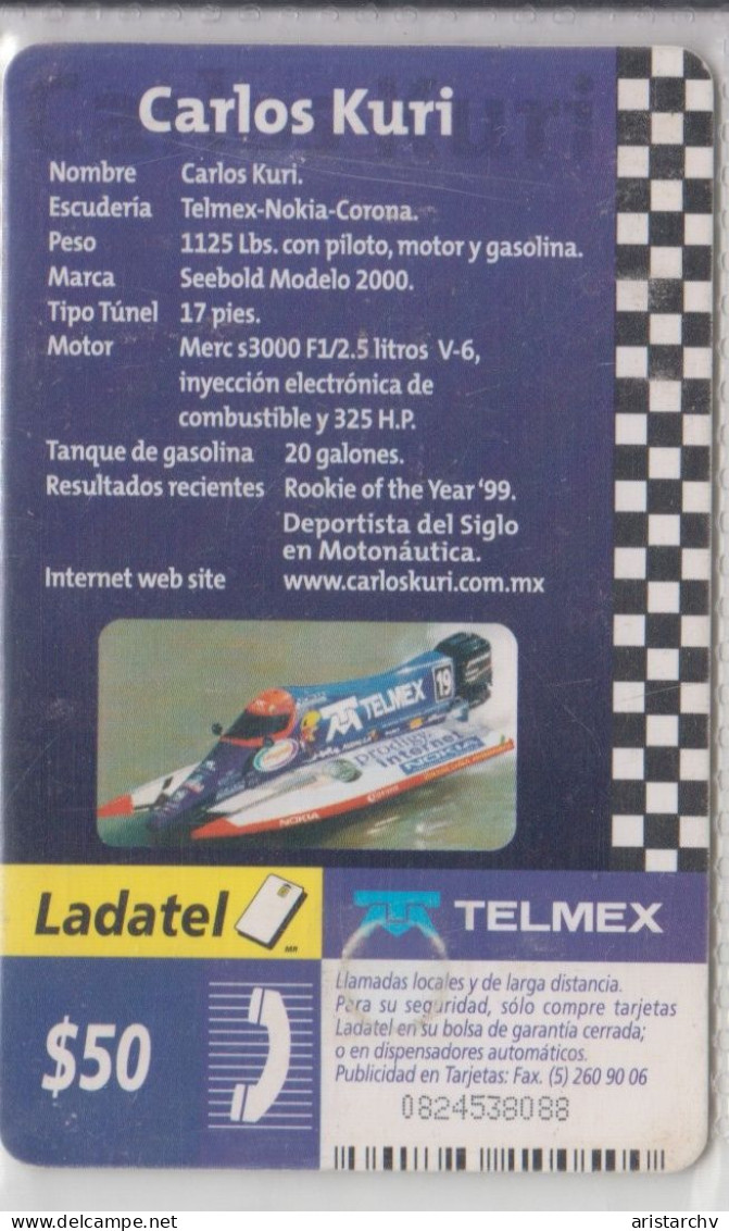 MEXICO 2000 CARLOS KURI PILOT OF MOTOR SHIP - Mexique