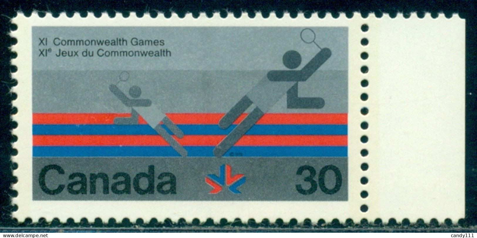 1978 Commonwealth Games, Edmonton,Badminton,Canada,M.686,MNH - Badminton