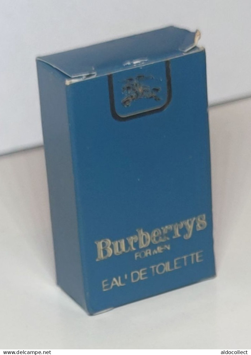 BURBERRYS Eau De Toilette EDT 5 Ml - Vintage Parfum - Miniatures Hommes (avec Boite)