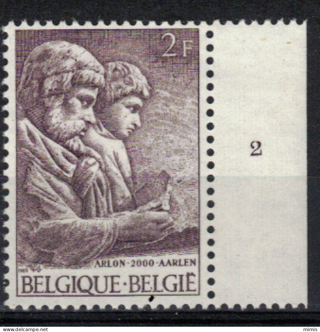 BELGIQUE           Planche N° 2      N° 1486 ** Neuf Sans Charnière - 1961-1970