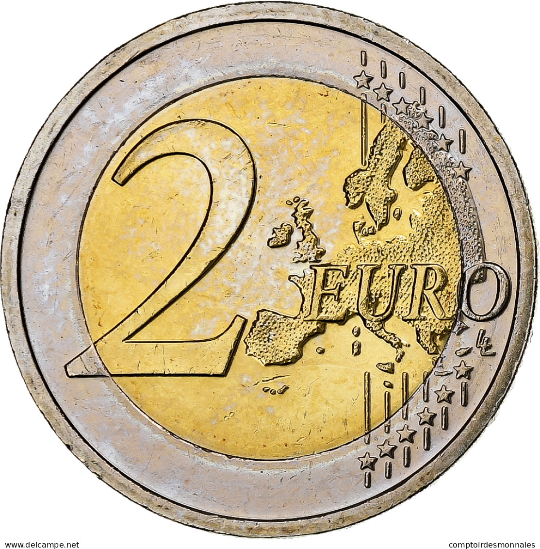 Irlande, 2 Euro, 10 Years Euro, 2012, SUP+, Bimétallique, KM:71 - Irlanda