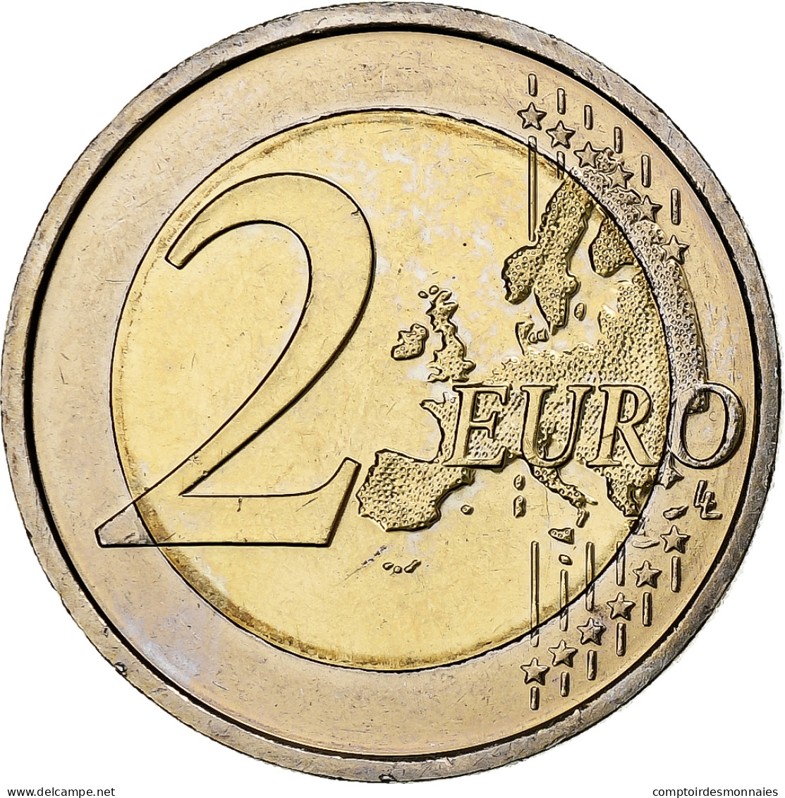 Irlande, 2 Euro, Hibernia, 2016, SPL, Bimétallique, KM:88 - Irlande