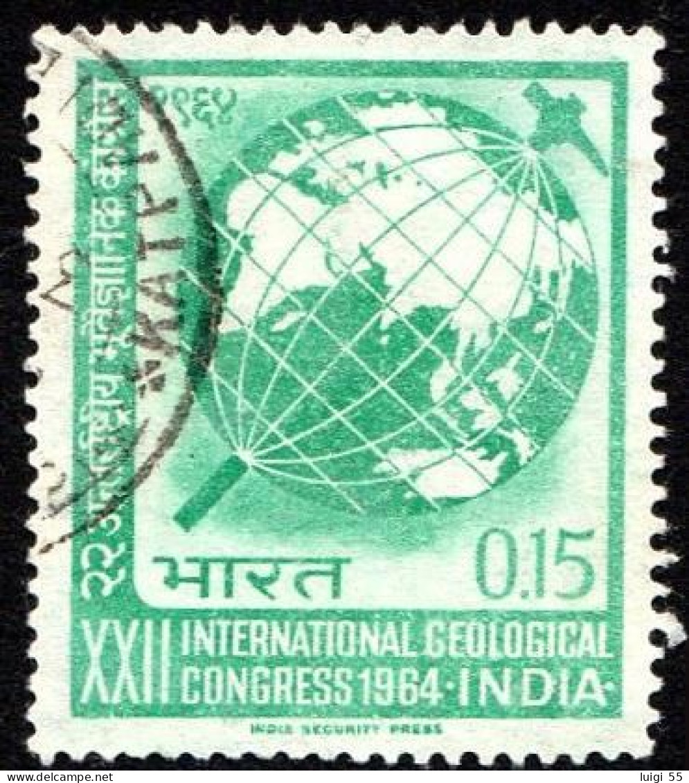 INDIA - 1964 - Congresso Internaz. Geologia -  Usato - Oblitérés