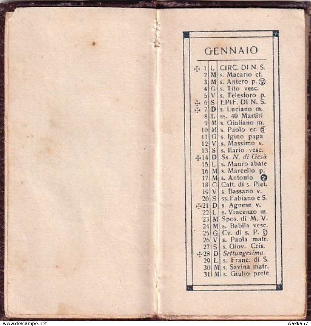 C-0794- Piccolo Calendarietto Da Portamonete No Barbiere 1923 - Formato Piccolo : 1901-20