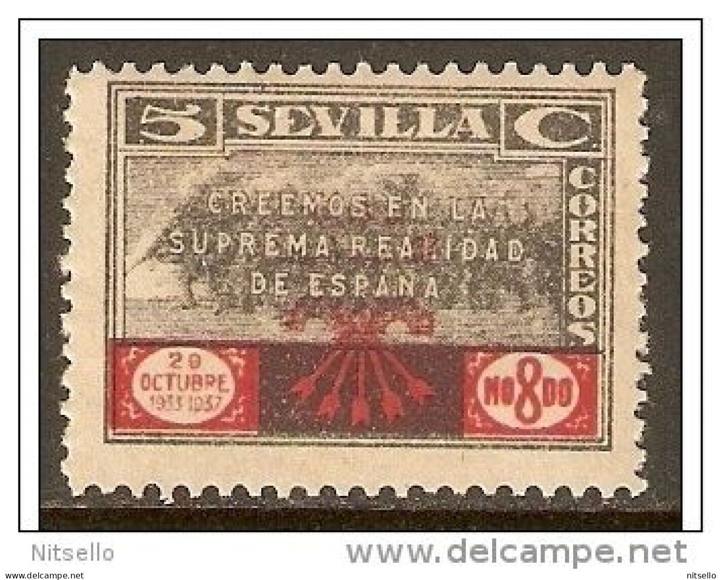 LOTE 1892  ///  SEVILLA  FESOFI Nº 54  NUEVO ** MNH - Wohlfahrtsmarken