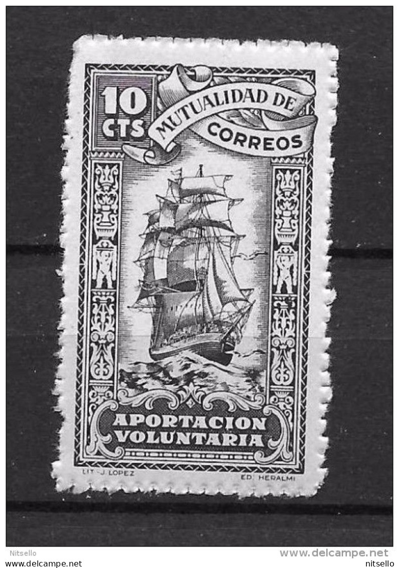 LOTE 1892  ///  MUTUALIDAD DE CORREOS  NUEVO ** MNH - Charity