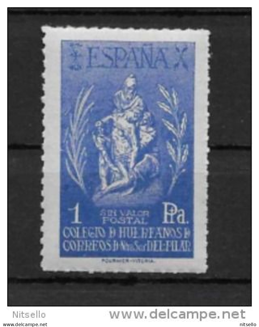 LOTE 1892  ///  COLEGIO DE HUERFANOS DE CORREOS  NUEVO ** MNH - Charity