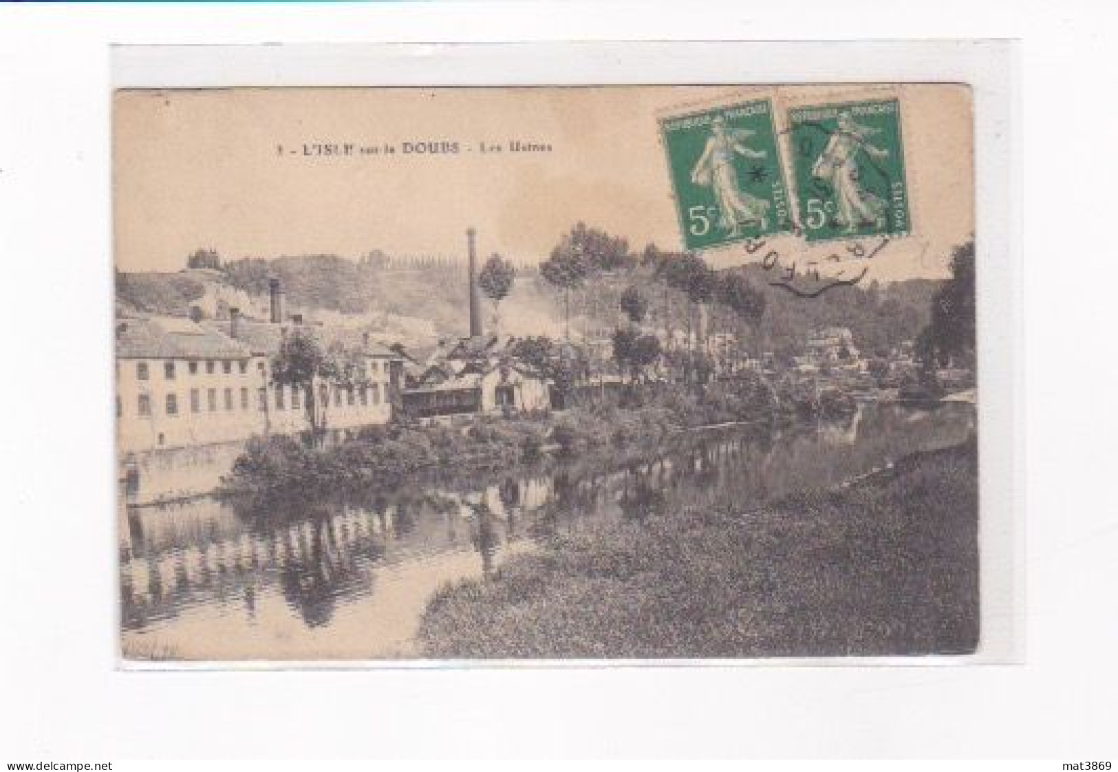 ISLES SUR LE DOUBS USINES 25 - Isle Sur Le Doubs