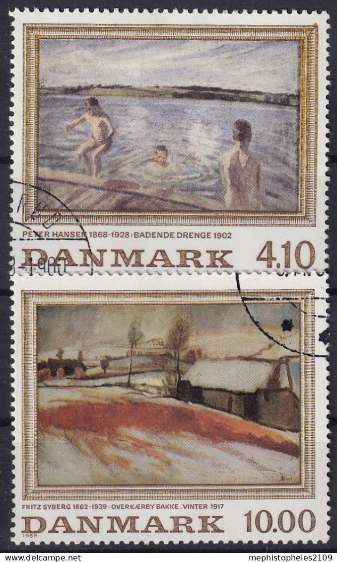 DENMARK 1988 - Canceled - Mi 932, 933 - Used Stamps