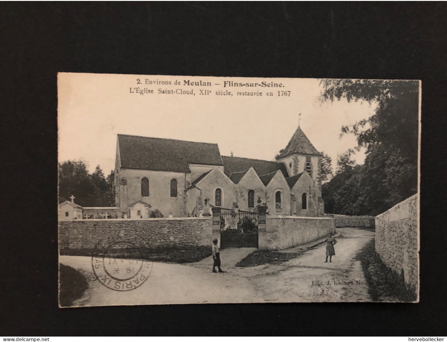 Eglise Saint Cloud XII Siècle - Flins Sur Seine