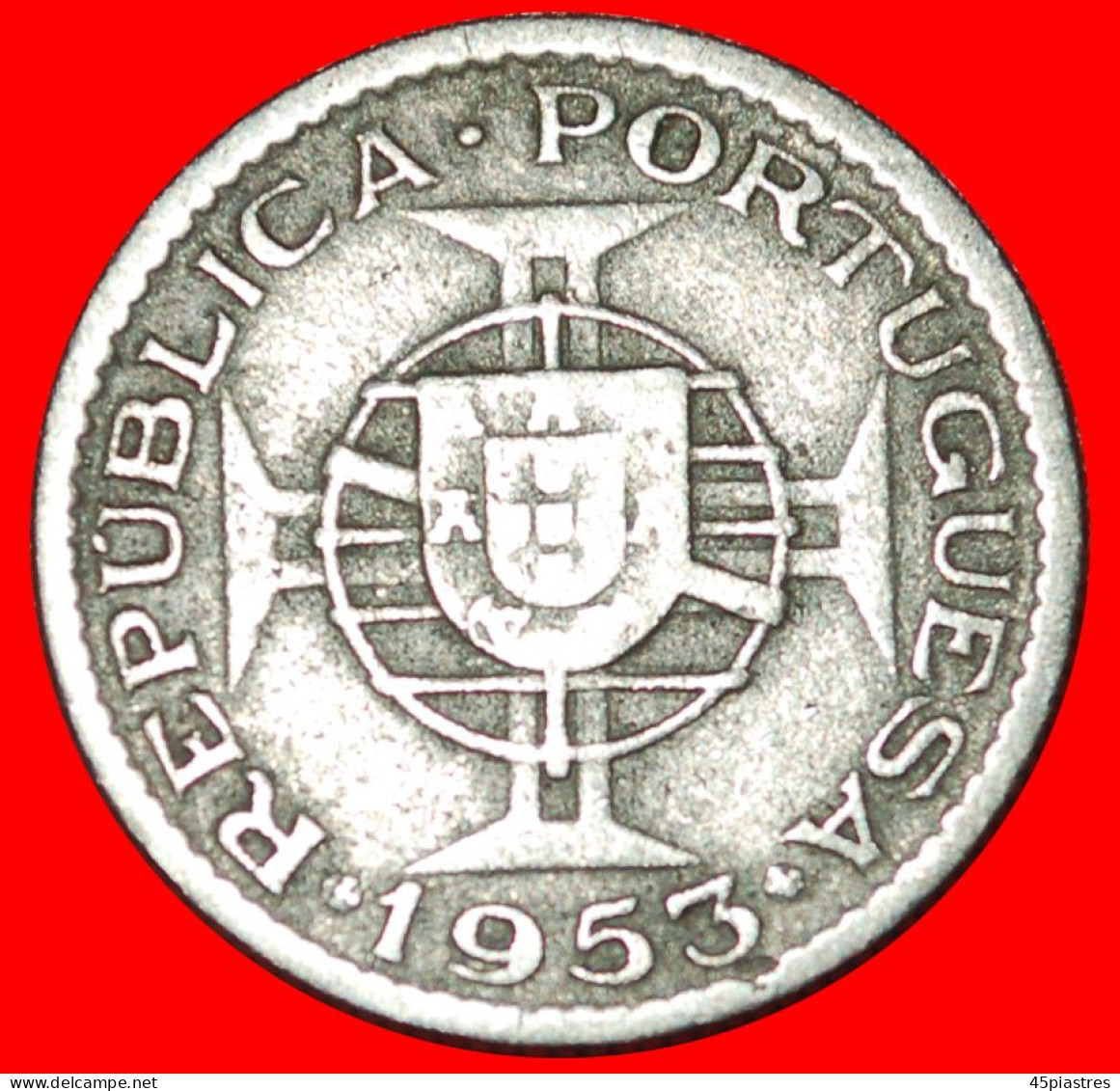 * ELEPHANT (1953-1974) PORTUGAL: ANGOLA  2.50 ESCUDOS 1953!· LOW START ·  NO RESERVE! - Angola