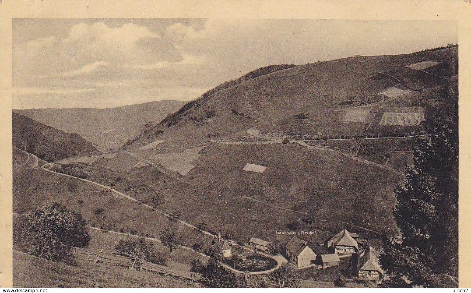 AK Neuhof Bei Spielweg - Feldpost Obermünstertal 1914 (66522) - Muenstertal