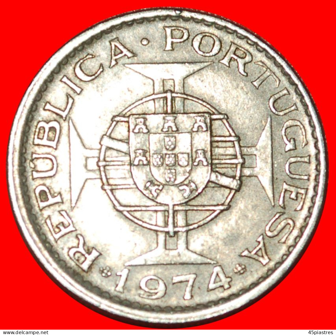 * ELEPHANT (1953-1974) PORTUGAL: ANGOLA  2.50 ESCUDOS 1974! · LOW START ·  NO RESERVE! - Angola