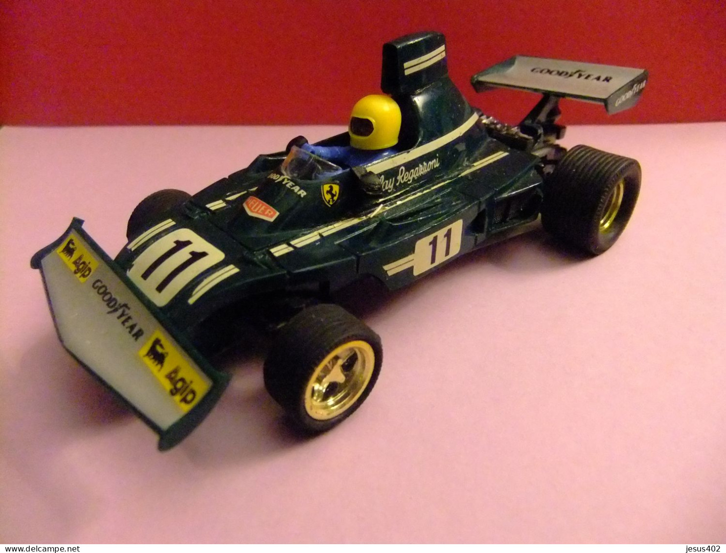 SCALEXTRIC EXIN FERRARI B3 F1 VERDE 11 PILOTO CLAY REGAZZONI  Ref.4052 Made In Spain - Circuits Automobiles