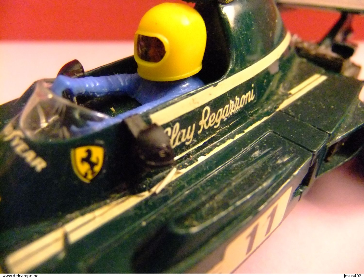 SCALEXTRIC EXIN FERRARI B3 F1 VERDE 11 PILOTO CLAY REGAZZONI  Ref.4052 Made In Spain - Autorennbahnen