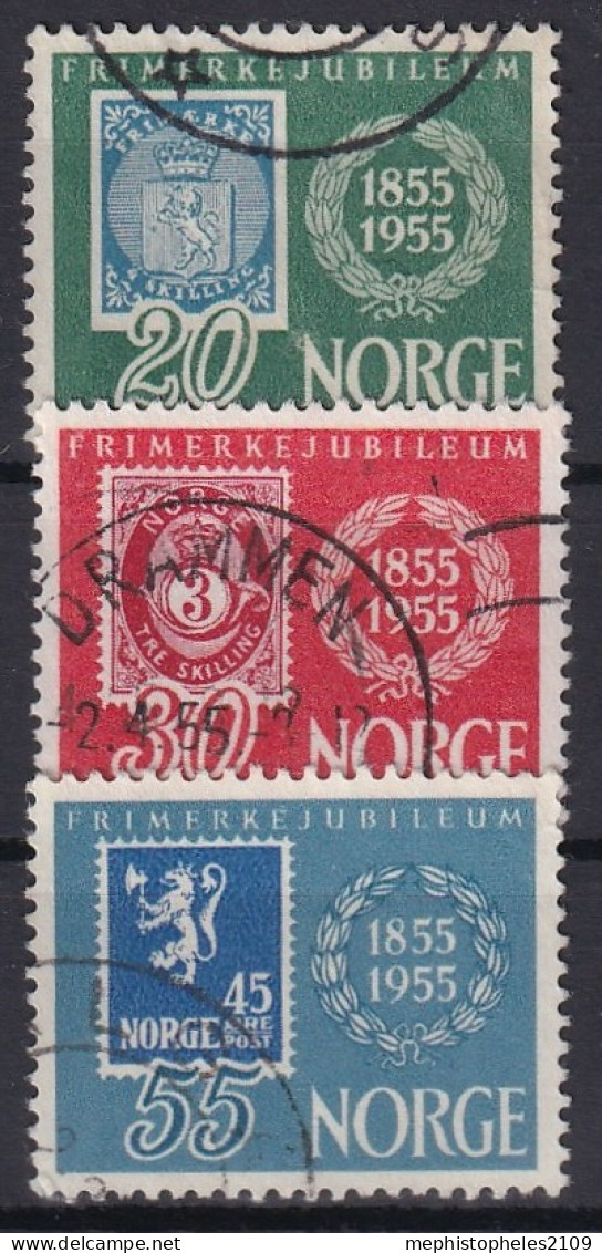 NORWAY 1955 - Canceled - Mi 390-392 - Oblitérés