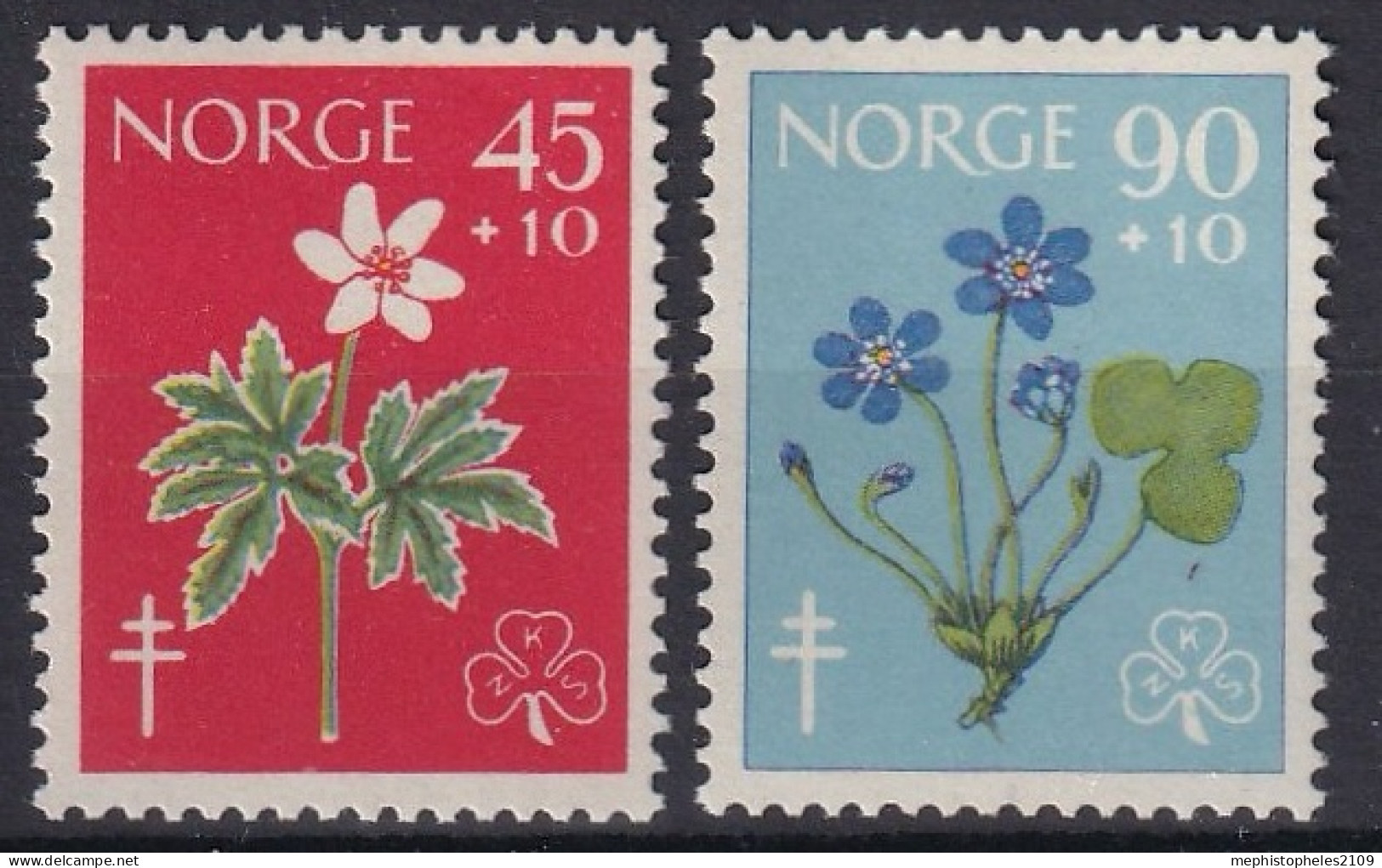 NORWAY 1960 - MNH - Mi 438, 439 - Nuovi