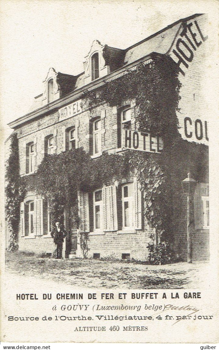 Gouvy Hotel Du Chemin De Fer Et Buffet A La Gare - Gouvy