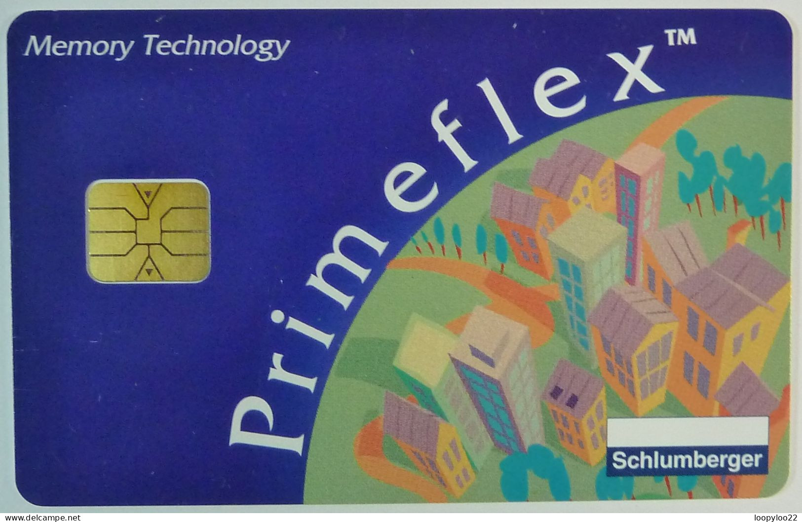 FRANCE - Chip - Schlumberger - Smart Card - Primeflex - Memory Technology - Other & Unclassified