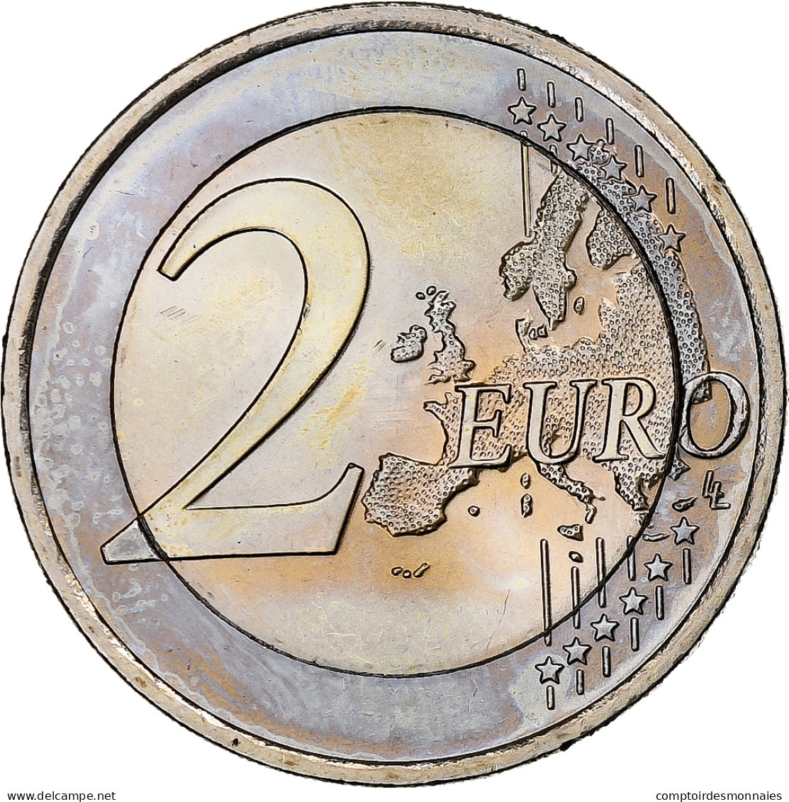 Autriche, 2 Euro, Traité De Rome 50 Ans, 2007, Vienna, SPL, Bimétallique - Oostenrijk