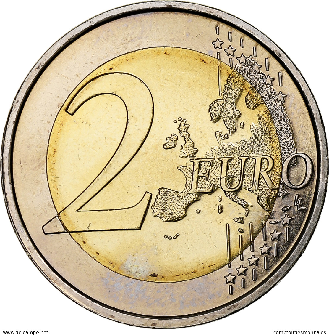 Lettonie, 2 Euro, Eiropas Kulturas Galvaspilseta, 2014, Colorisé, SPL - Letland