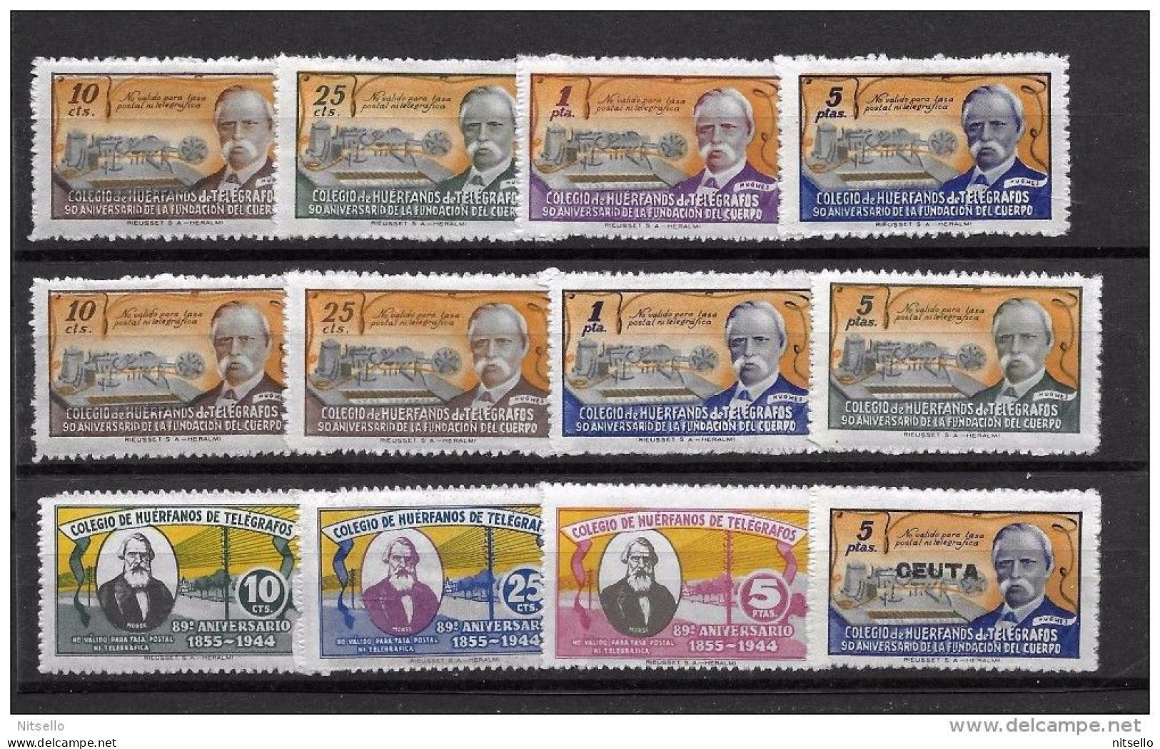 LOTE 1892 B /// ESPAÑA . LOTE DE SELLOS DE BENEFICENCIA NUEVOS **MNH  CATALOG/ COTE + 100€ - Charity