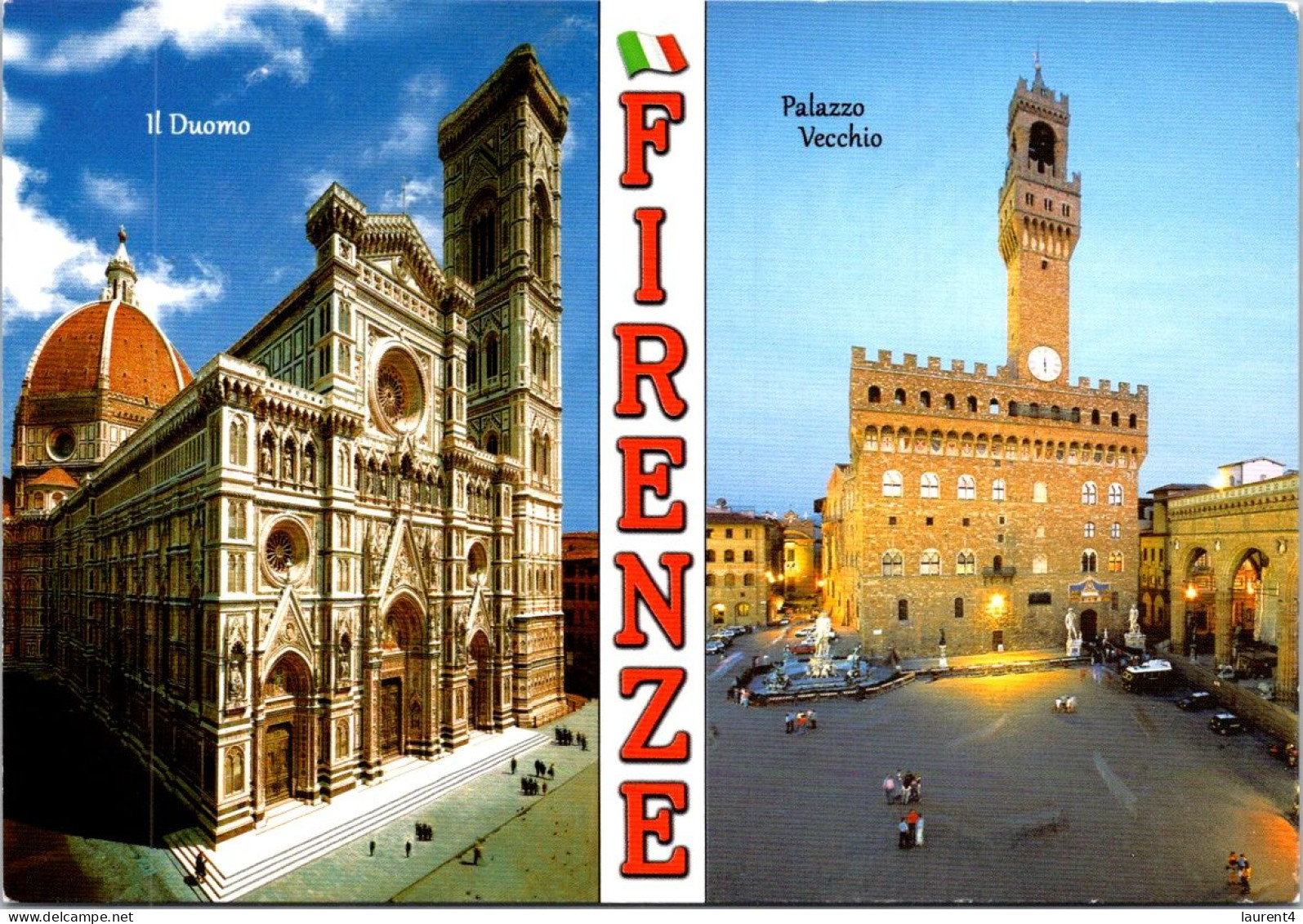 16-12-2023 (2 W 18) Italy - (posted From Italy To Australia With Zone 2 IP Post Special Stamp) - Firenze Cathedral - Kirchen U. Kathedralen