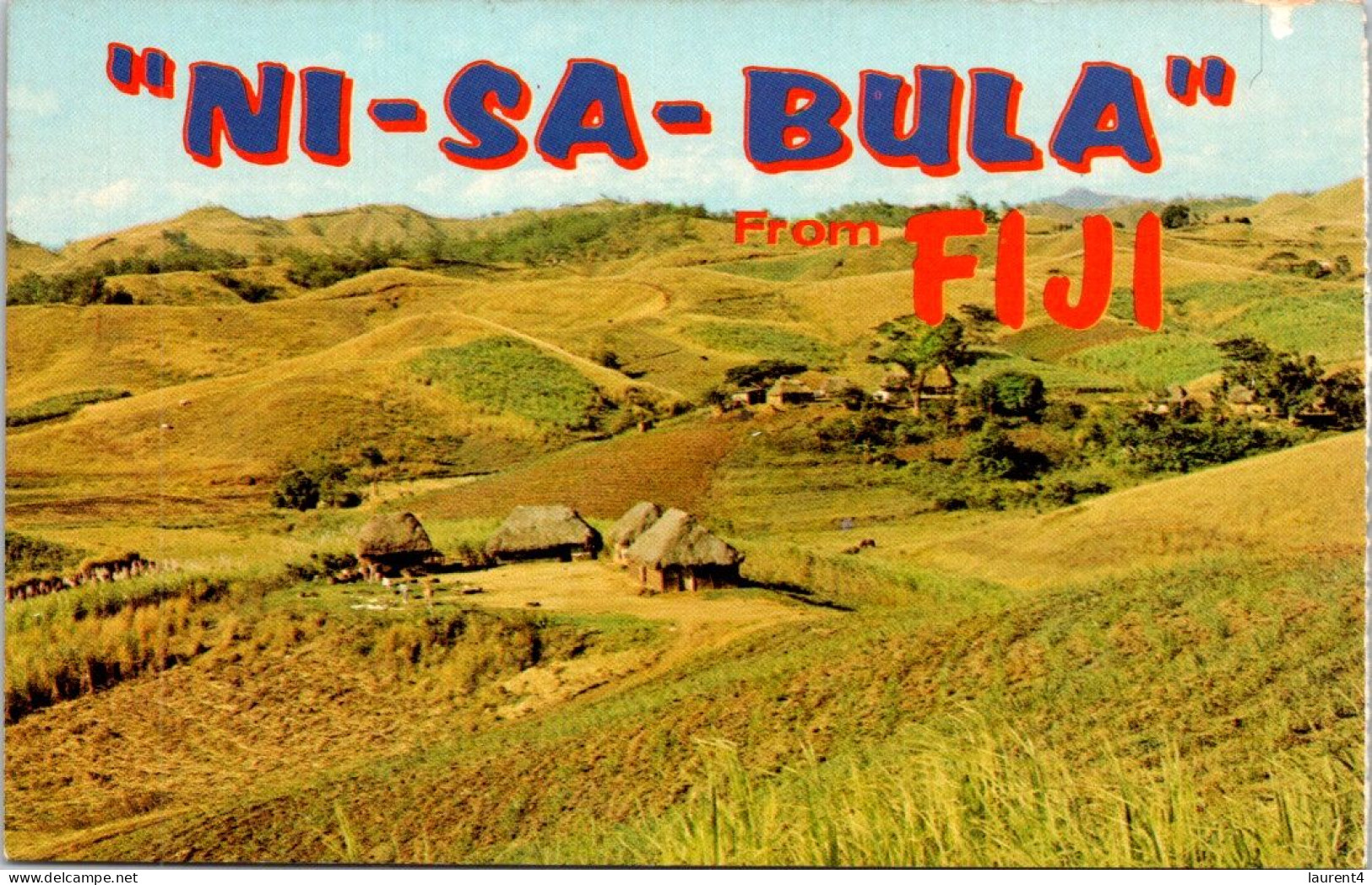 16-12-2023 (2 W 18) Ni-Sa-Bula From Fiji (Welcome) - Fidji