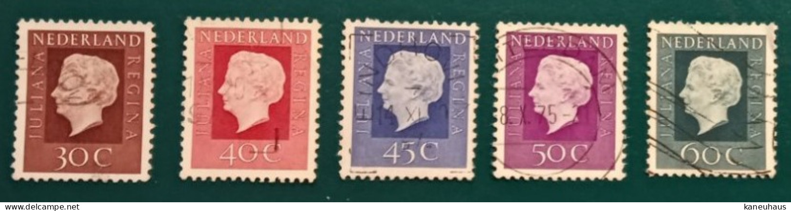 1972 Michel-Nr. 975-979A Gestempelt (DNH) - Used Stamps