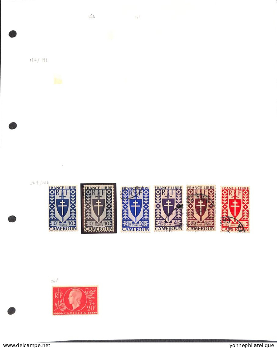 CAMEROUN  - Colonie + République - collection neufs x et xx , oblitérés - voir tous les scans (cla 103)