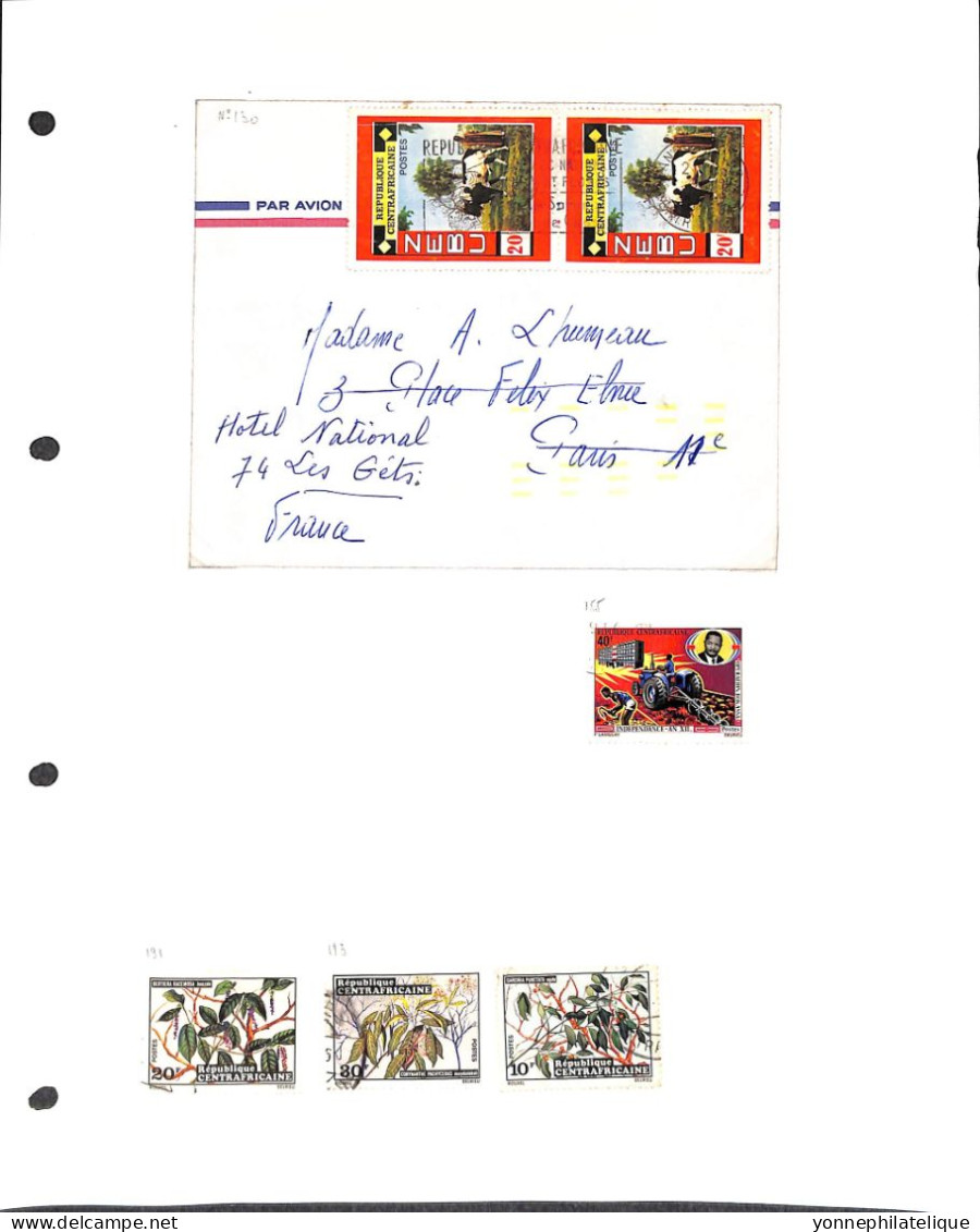 REPUBLIQUE CENTRAFRICAINE   - Collection , Oblitérés -   - Voir Tous Les Scans (cla 103) - Collections (sans Albums)