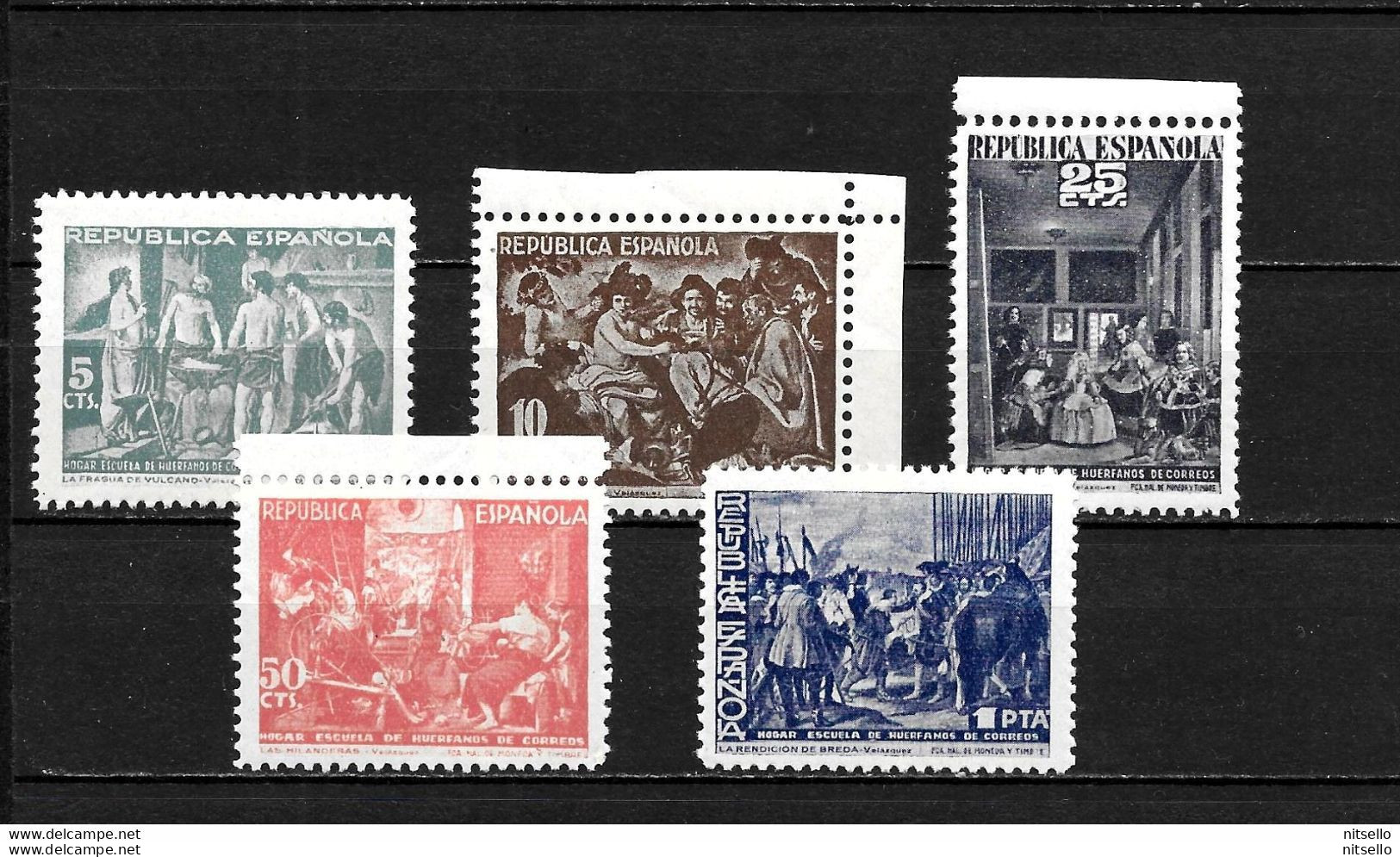 LOTE 1892 D  /// (C160)  ESPAÑA 1938  EDIFIL Nº: BENEFICENCIA 29/33 **MNH   // CATAL/COTE: 5,50€ - Bienfaisance