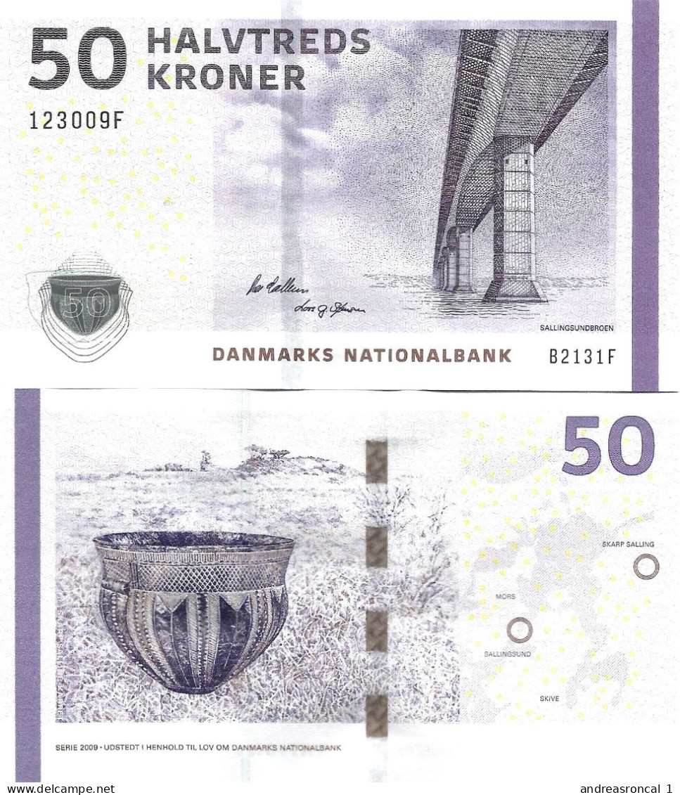 Denmark 50 Kroner 2009 / [2013] P-65f(2) UNC - Danemark