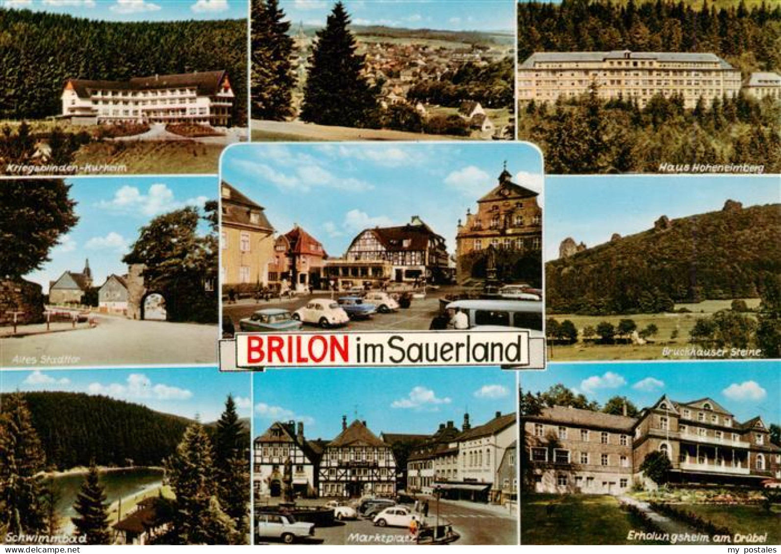 73943276 Brilon Kriegsblindenkurheim Haus Hoheneimberg Altes Stadttor Bruckhause - Brilon