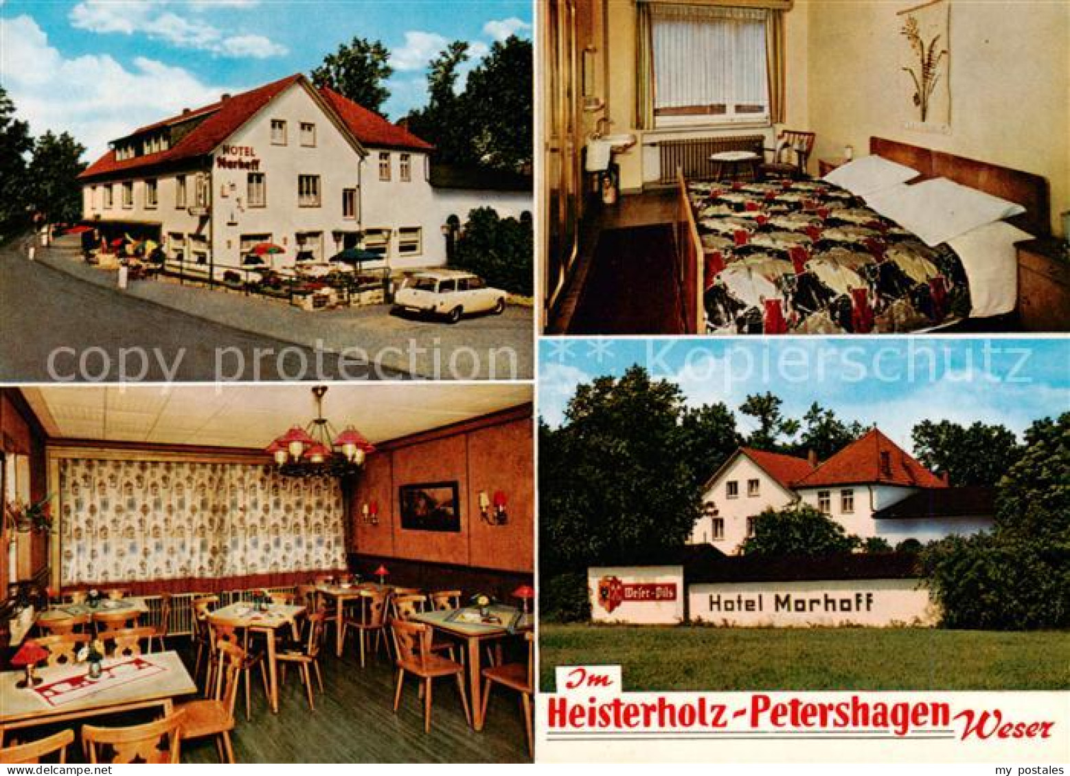 73829693 Petershagen Weser Waldhotel Morhoff Im Heisterholz Speiserestaurant  Pe - Petershagen