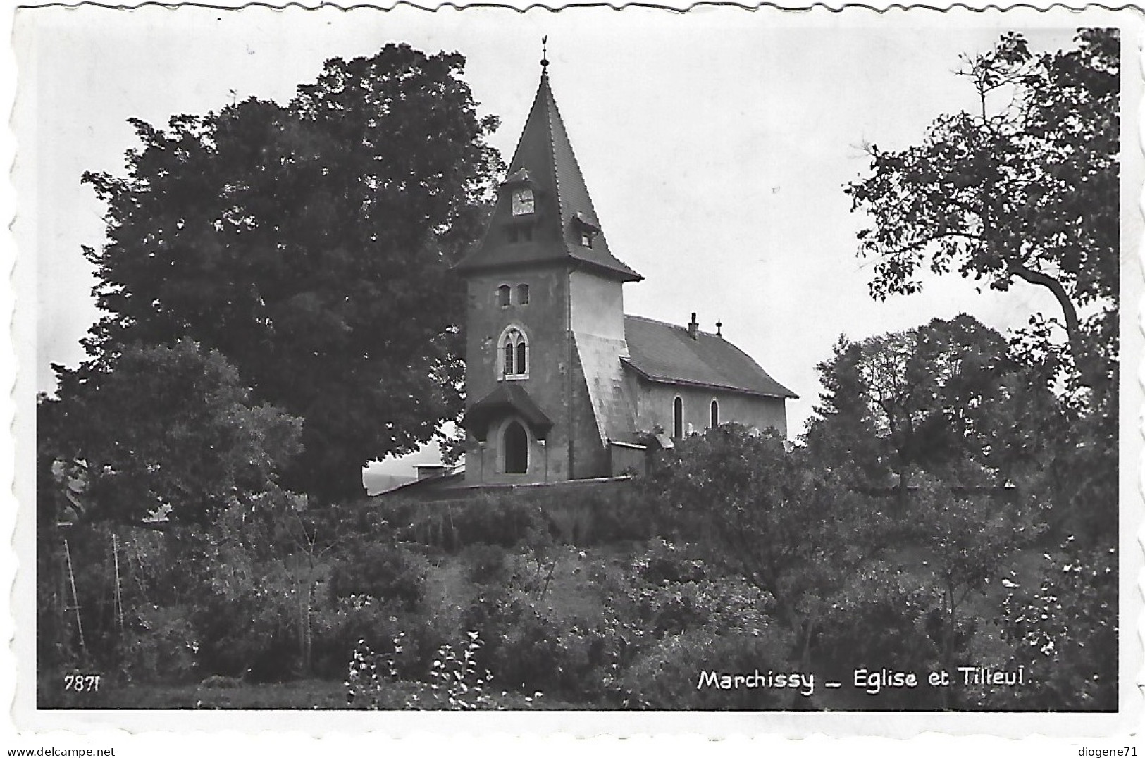 Marchissy Eglise Et Tilleul - Marchissy