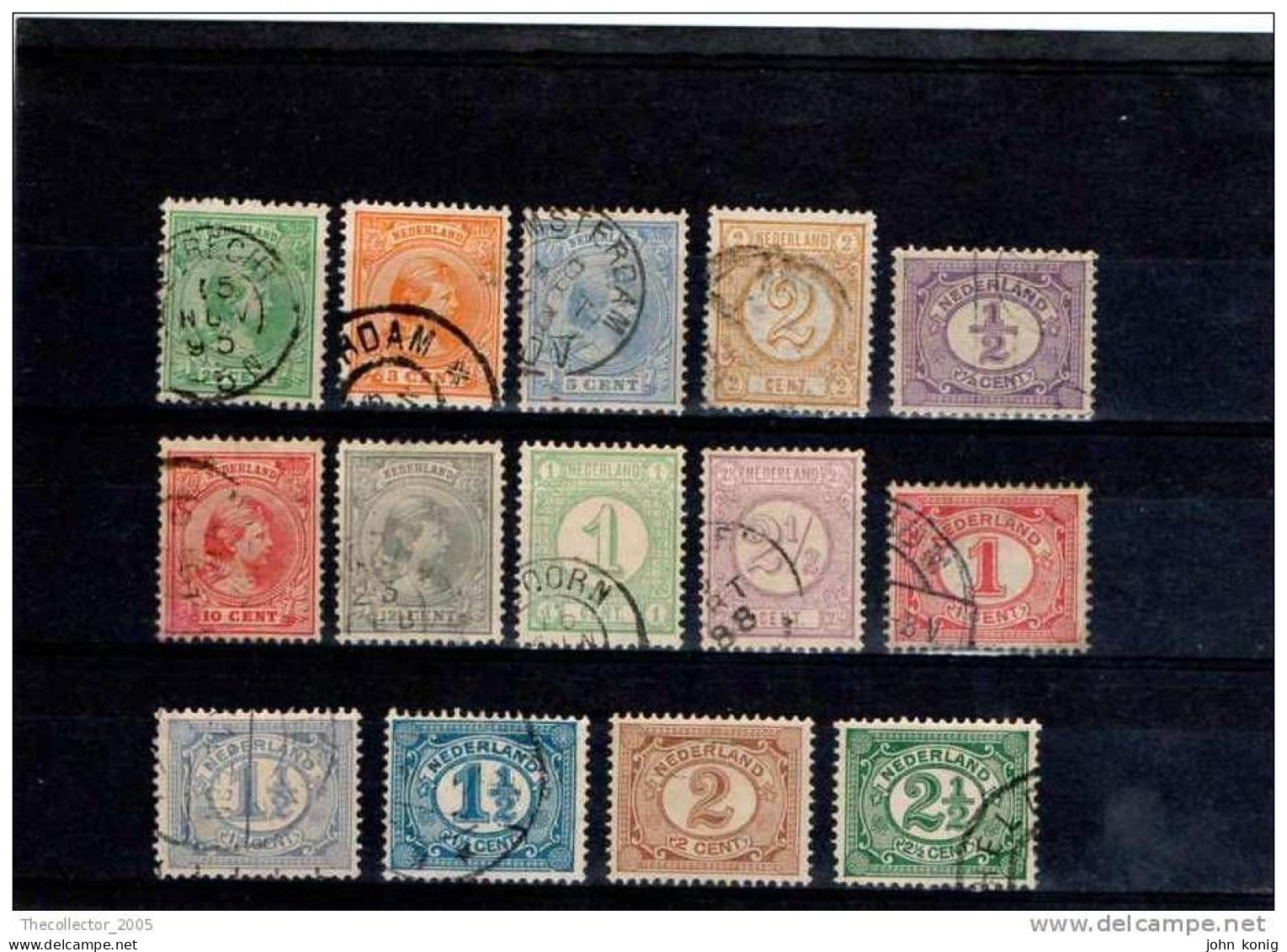 Olanda Holland Nederland - Stamps Lot Used - Gestempelt - Francobolli Lotto Usati - Verzamelingen