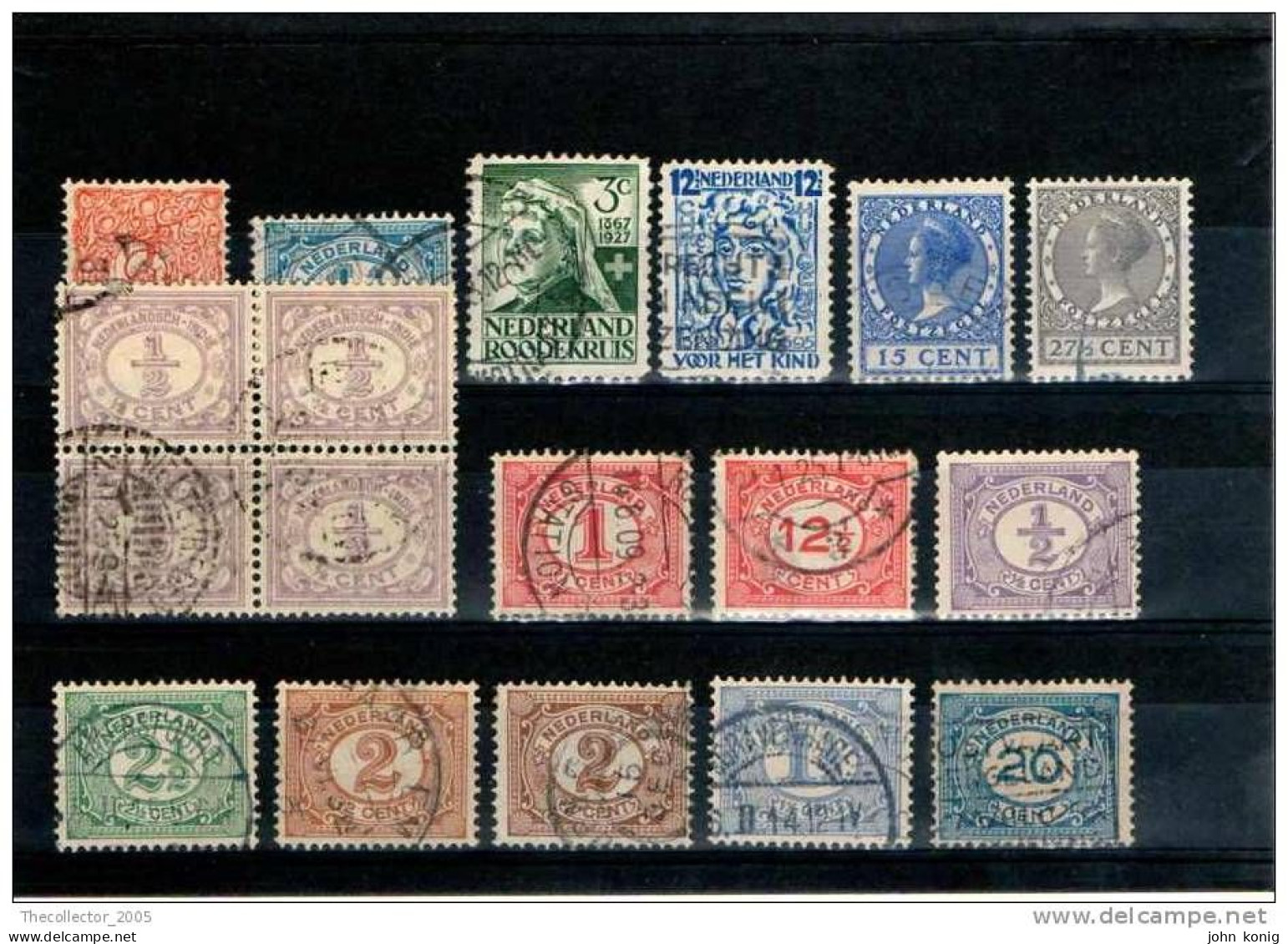 Olanda Holland Nederland - Stamps Lot Used - Gestempelt - Francobolli Lotto Usati - Verzamelingen