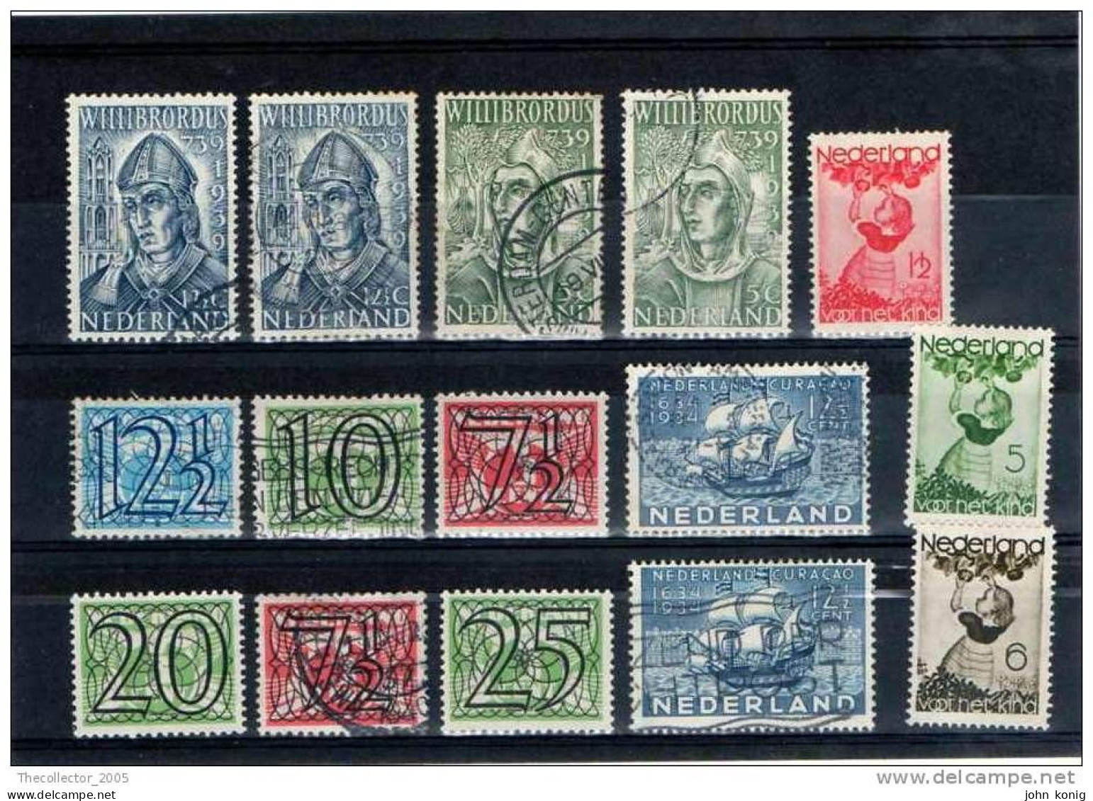 Olanda Holland Nederland - Stamps Lot Used - Gestempelt - Francobolli Lotto Usati - Sammlungen